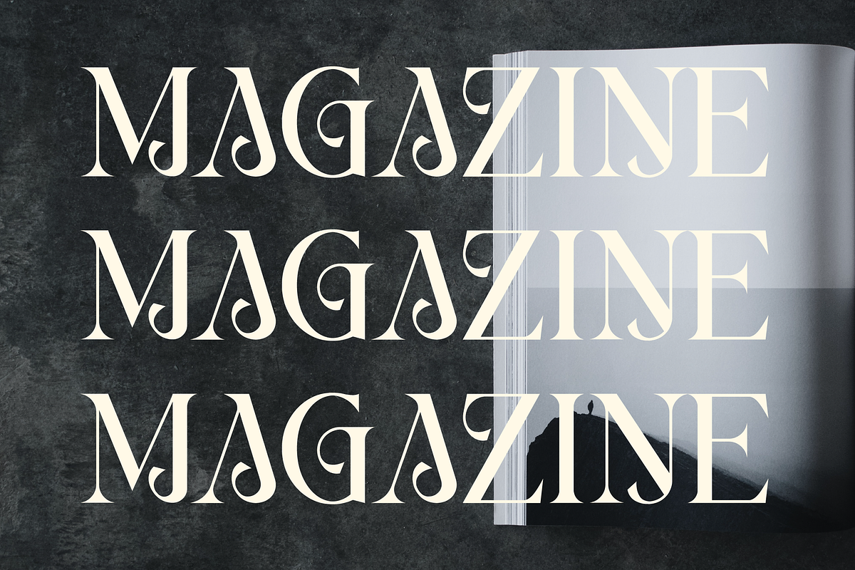 Berang Berang Serif Display Font, a Serif Font by Maryamtype Studio (Photo 4 of 15)