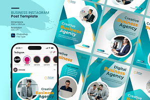Creative Business Agency, a Social Media Template by UnicodeID