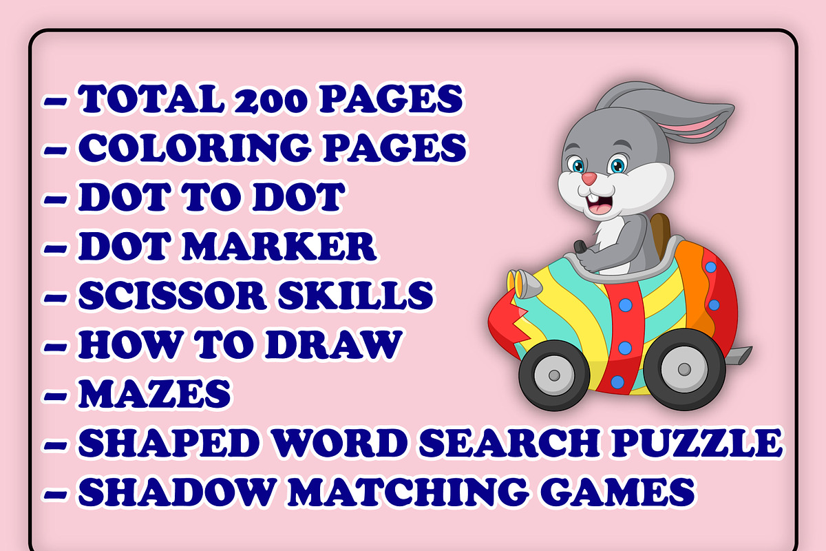 Easter Activity Book for Kids -Kdp, an Illustration by Creative Art (Photo 3 of 3)