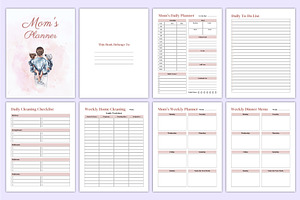 Mom's Planner Canva Template