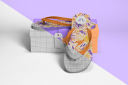 Flip Flops Packaging Mockup 6 Views, a Packaging Mockup by Illusiongraphic (Thumbnail 12 of 20)