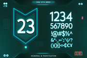Codega, Sans Serif Disconnected Font, a Font by Drizy (Thumbnail 3 of 9)