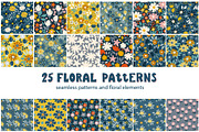 Rustic floral patterns set, a Pattern Graphic by rosypatterns (Thumbnail 1 of 7)
