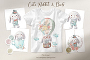Cute woodland animals clipart., an Animal Illustration by Yuliya Art (Thumbnail 3 of 19)