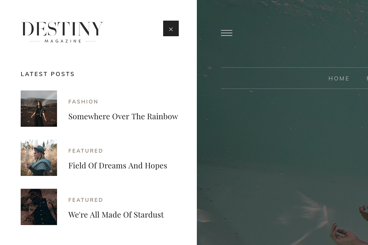 Blogger Template Responsive -Destiny, a Templates & Theme by ThemeShine (Photo 6 of 6)
