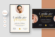 Esthetician Certificate Template, a Stationery Template by artbart (Thumbnail 1 of 10)