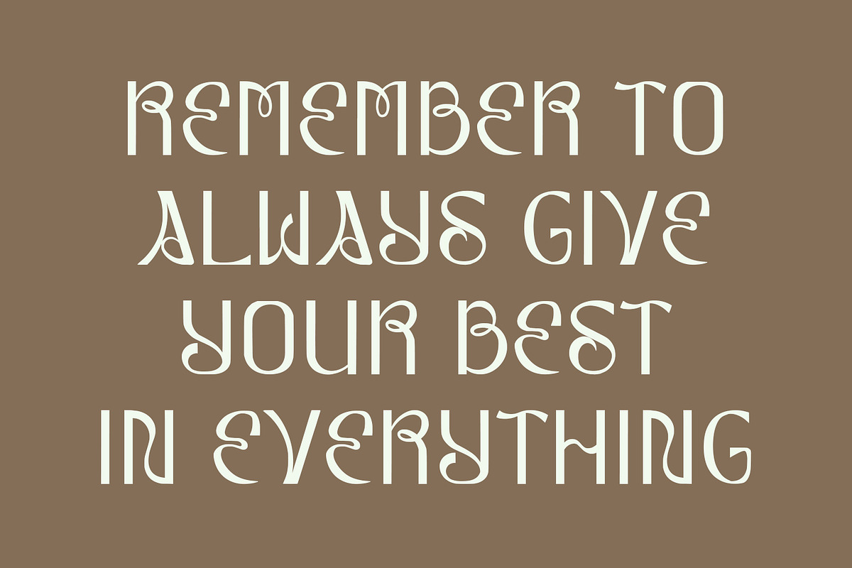 Lynoile Sans Serif Display Font, a Font by Maulana Creative (Photo 4 of 7)