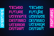 Sparkster - Futuristic Font, a Sans Serif Font by PutraCetol Studio (Thumbnail 4 of 11)