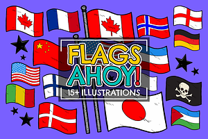 Flags Ahoy Vector Pack