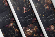 Gold Pastel Floral Pattern, a Pattern Graphic by paper aesthetic (Thumbnail 2 of 9)
