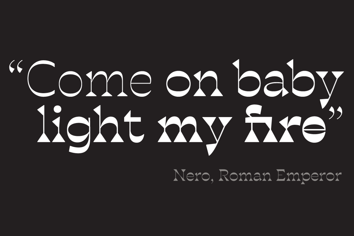 Blackest - 8 fonts preview 3