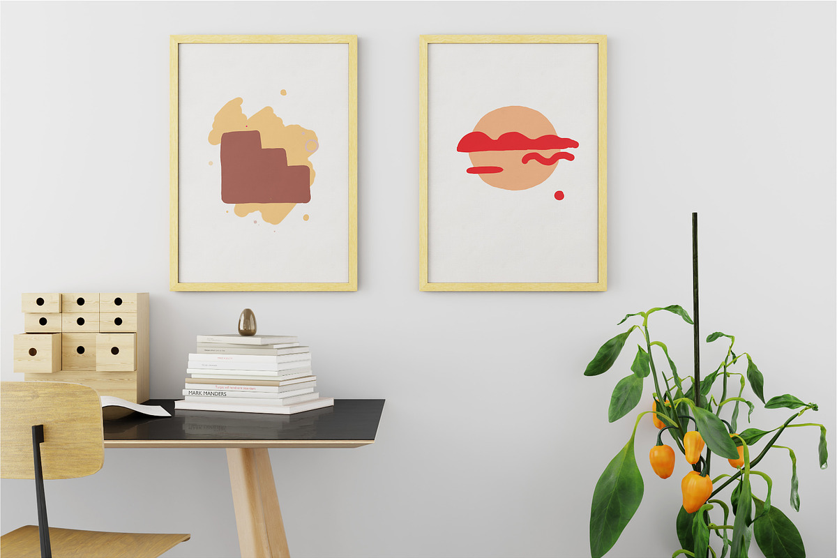 Interior Picture Frame Mockups, a Mockup by Runend (Photo 8 of 13)