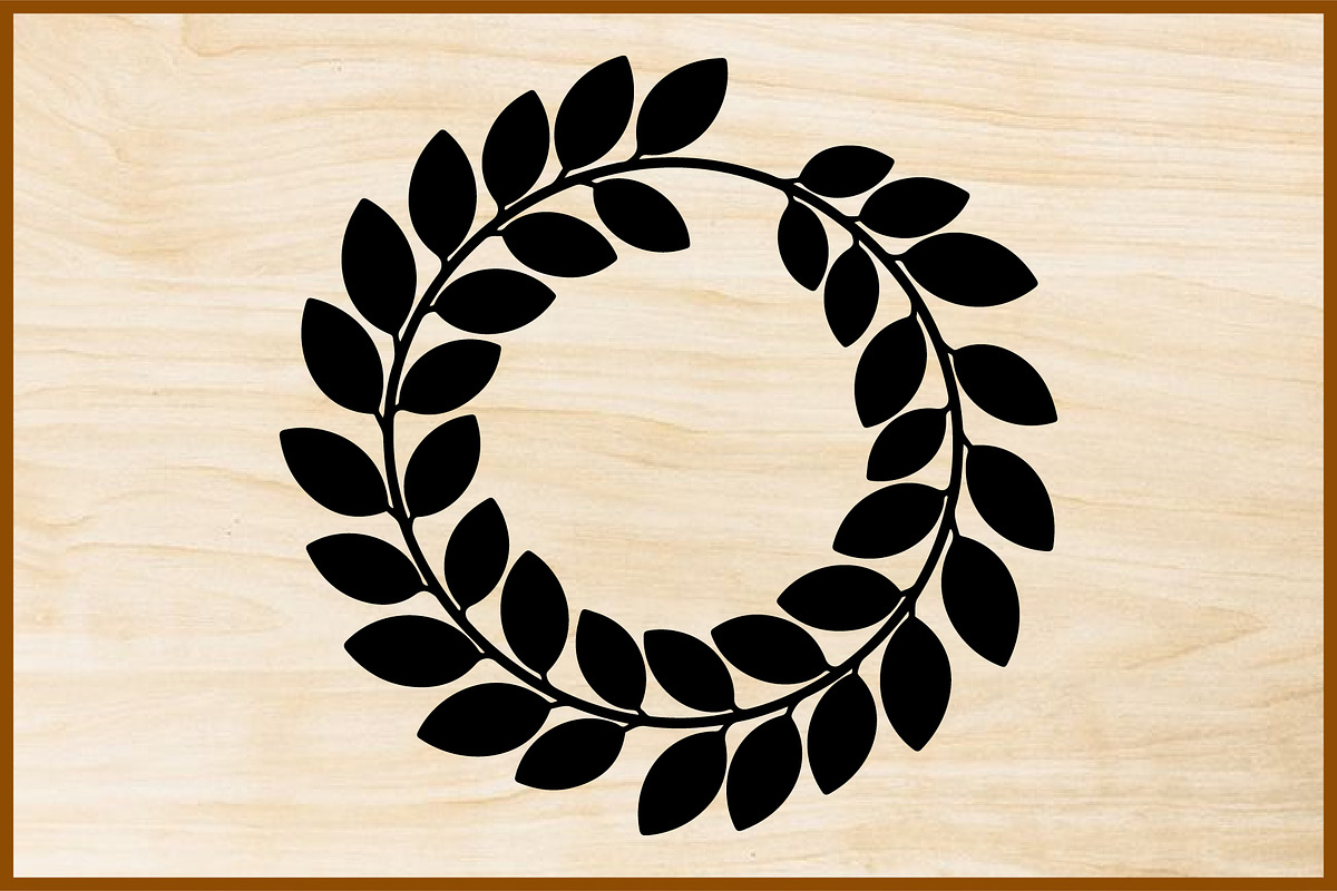 8 Classic Laurel Wreath SVG Bundle, a Decorative Illustration by Artivon (Photo 2 of 4)