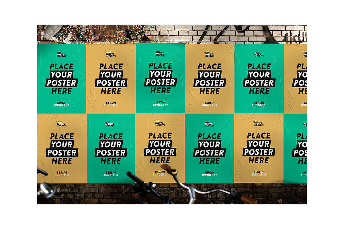 City Poster Mockup Bundle #1, a Print Template by City Poster Mockups (Photo 8 of 19)