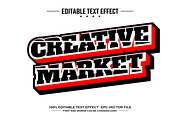 Crossing editable vector text effect, a Layer Style Add-On by nicemorning (Thumbnail 3 of 3)