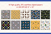Sports Equipment Graphic Set, a Pattern Graphic by Drafts n Doodles (Thumbnail 4 of 11)