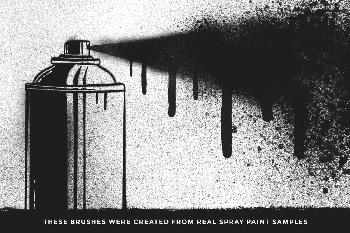 Stencil Kit Procreate brushes preview 4