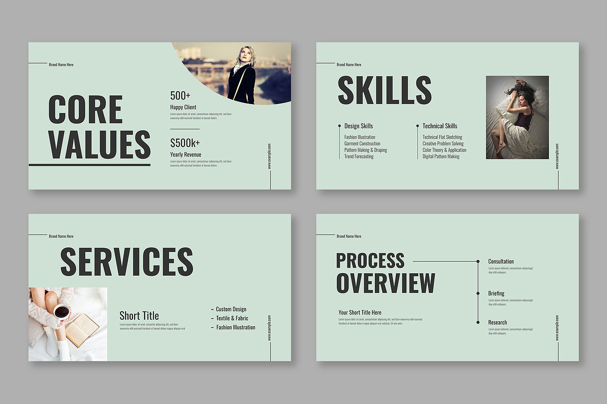 Minimal Portfolio Presentation, a Presentation Template by Mighty-Slide (Photo 3 of 6)