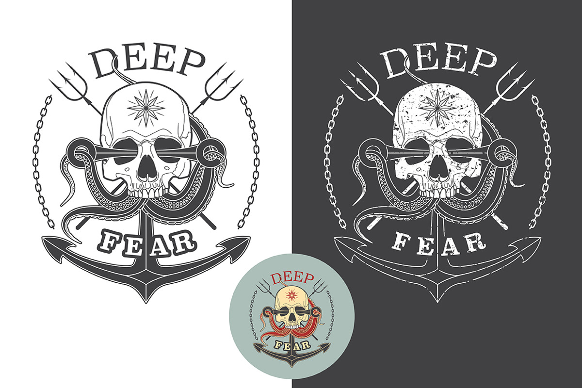 Deep Fear 2 emblem, an Illustration by valeri_si