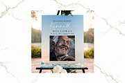 3 Panel Funeral Collage Canva FR011, a Poster Template by TyphoonStudio (Thumbnail 3 of 9)