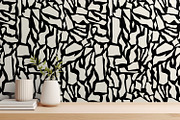 Abstract White Rock Shapes, a Wallpaper Graphic by MalyskaStudio (Thumbnail 6 of 6)