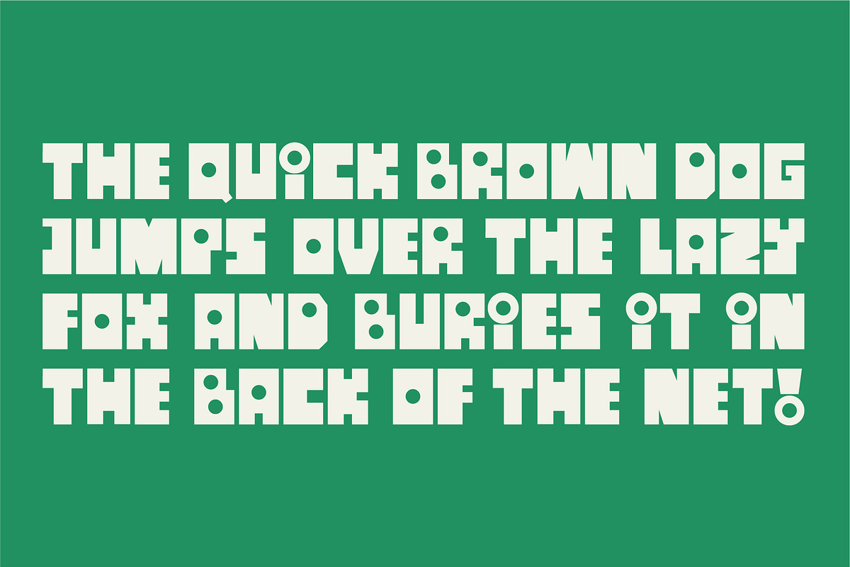 GOLAZO! Retro Display font, a Sans Serif Font by BTYPE (Photo 2 of 8)