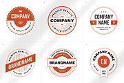 24 Vintage Round Logo Templates, a Branding & Logo Template by MaryArt (Thumbnail 4 of 8)