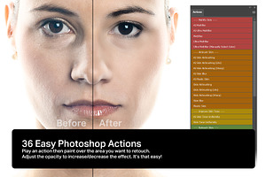 Skin 3.1 - 36 Retouching Actions