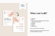 Terracotta Wedding Invite Template, an Invitation Template by Cottontail Paper Shop (Thumbnail 5 of 7)