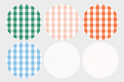 Gingham and Micro Dot Patterns, a Pattern Graphic by Hello Mart (Thumbnail 10 of 12)