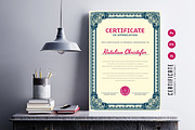563. Modern Certificate Template, a Stationery Template by CreativeRezwan (Thumbnail 3 of 3)