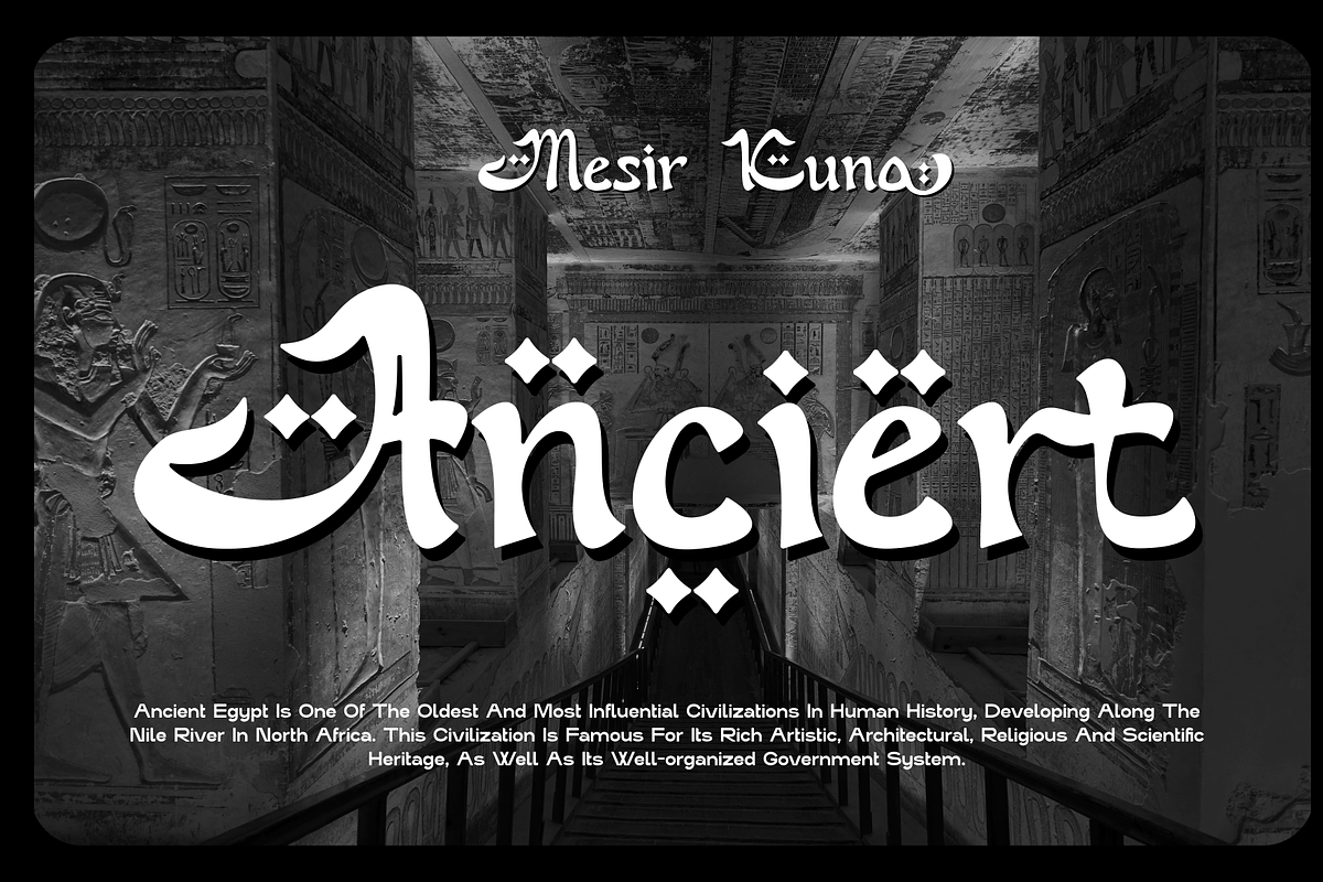 Nullan - Font Arabic Typeface, a Handwritten Font by MaikoHatta (Photo 7 of 7)