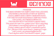 Synthetic Flora font, a Font by weknow (Thumbnail 6 of 8)