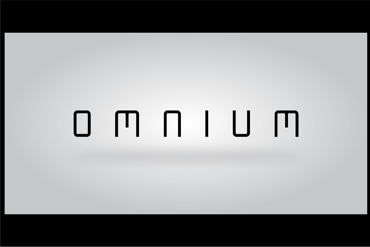 Omnium, a Font by Qbotype Fonts (Photo 3 of 3)
