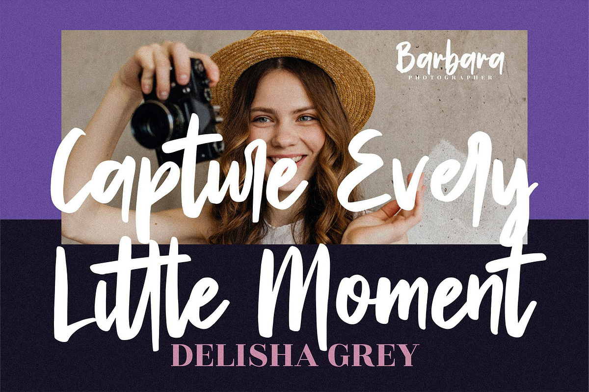 Aprilia Marelo Handwritten LS, a Script Font by GranzCreative (Photo 3 of 12)