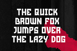 Red Storm [Rusty], a Font by Henryvdwal