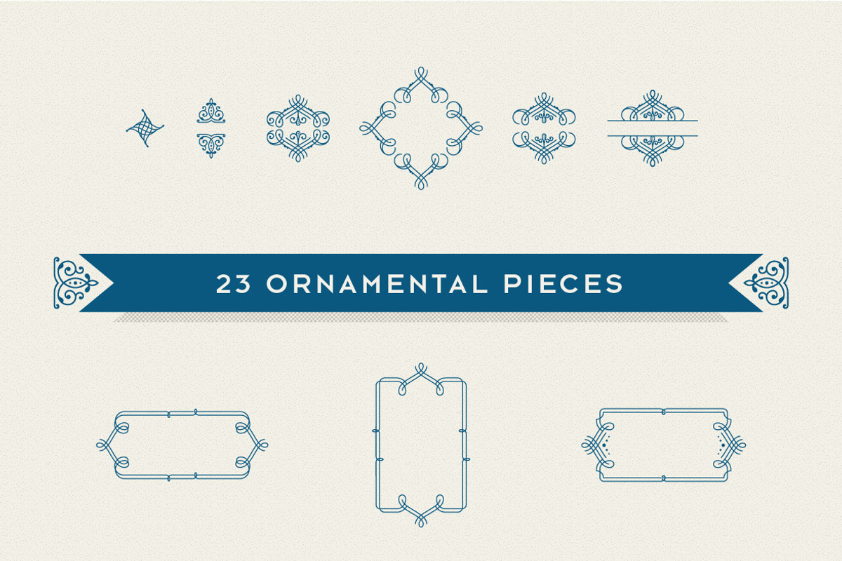 Classic Modern Ornaments preview 4