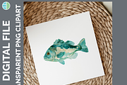 Preppy Fish Clipart Bundle, 22 PNG, an Animal Illustration by Enliven Designs (Thumbnail 7 of 8)