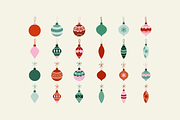 Hand Drawn Bauble Illustrations, an Illustration by HonestiesPrintS (Thumbnail 2 of 3)