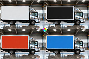 Box Truck Branding Mockup, an Advertising Mockup by RamStudio2 (Thumbnail 5 of 15)