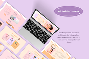 Wix Website Template Retro SMM