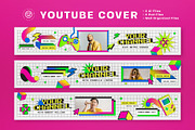 Retro Y2K Gaming YouTube Cover, a Social Media Template by graphicook (Thumbnail 2 of 3)
