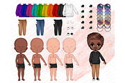 African American couple Clipart  PNG, a Person Illustration by Podcliparts (Thumbnail 6 of 7)