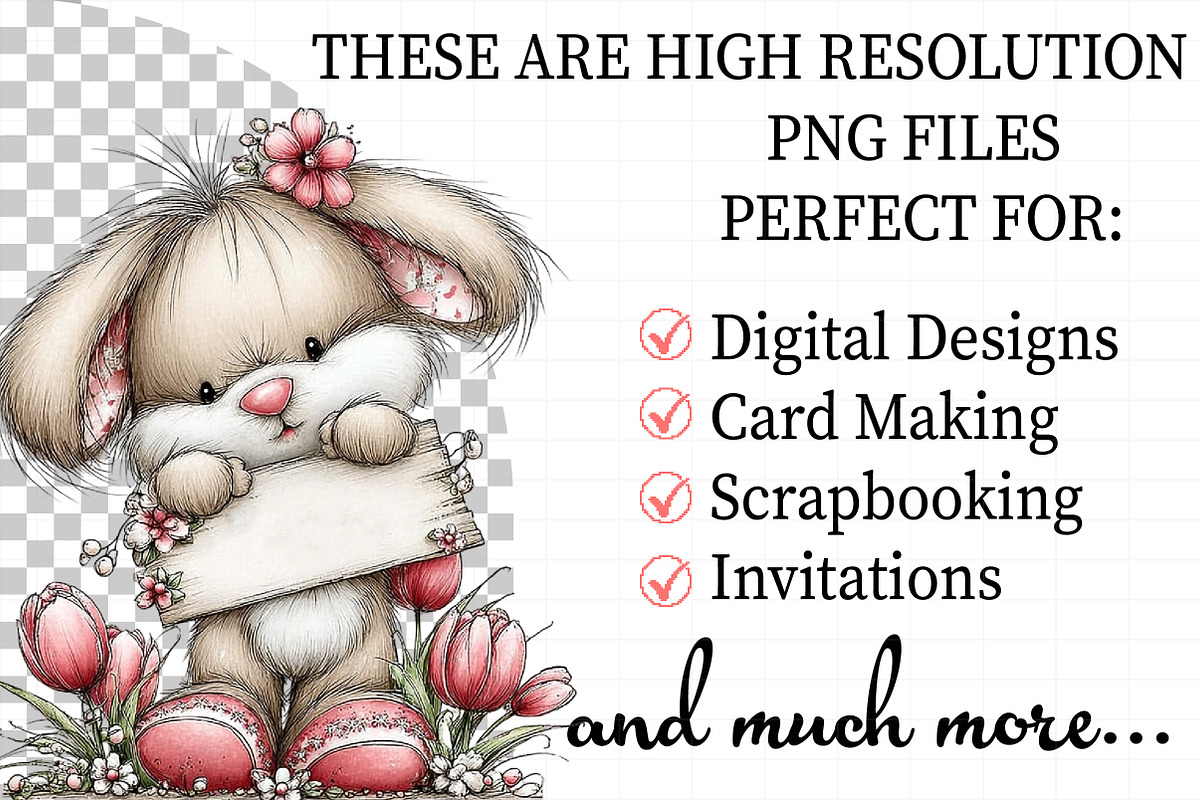 Whimsical Easter Clipart, an Illustration by Daily.Designs (Photo 2 of 7)