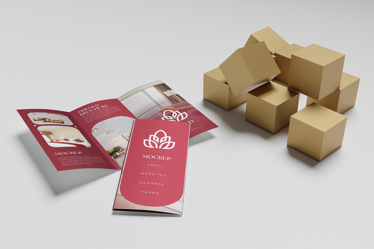 Trifold brochure, a Brochure Template by kebunmockup (Photo 4 of 5)