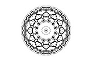 Elegant Mandala Line Art Collection, a Decorative Illustration by NJ Himel (Thumbnail 62 of 101)