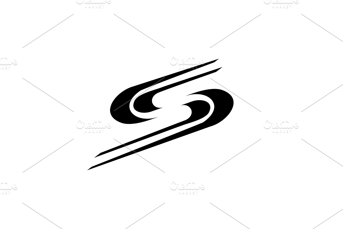 Letter S Speed Logo Template, a Branding & Logo Template by Advateik ™ (Photo 3 of 4)