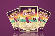 Summer Beach Party Flyer, a Flyer Template by Totem Design Studio (Thumbnail 4 of 5)