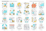 Color line icons, an Outline Icon by Howcolour (Thumbnail 23 of 32)