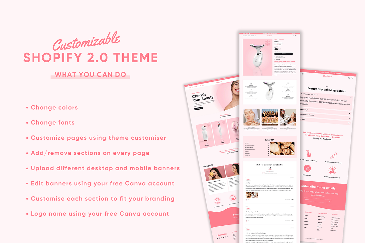 Beauty Shopify Theme, a Shopify Template by Lumin Lab (Photo 7 of 9)